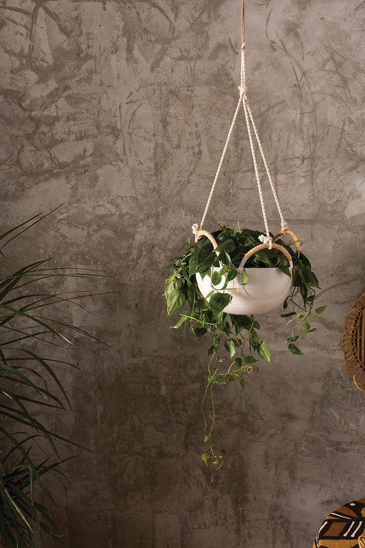 SYM Hanging Bowl Planter