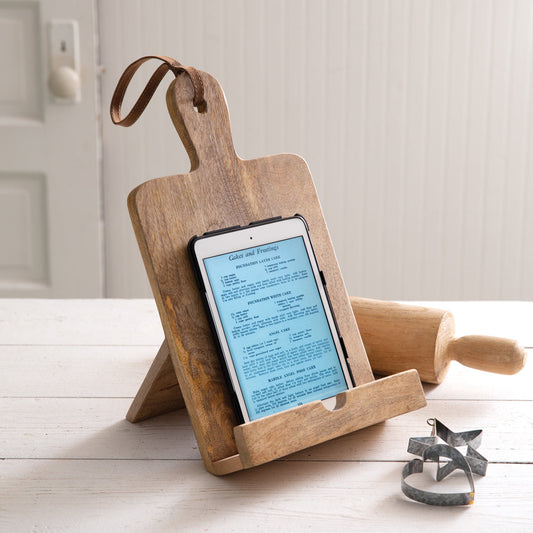 Cutting Board Cookbook Stand - Farm2Home Decor