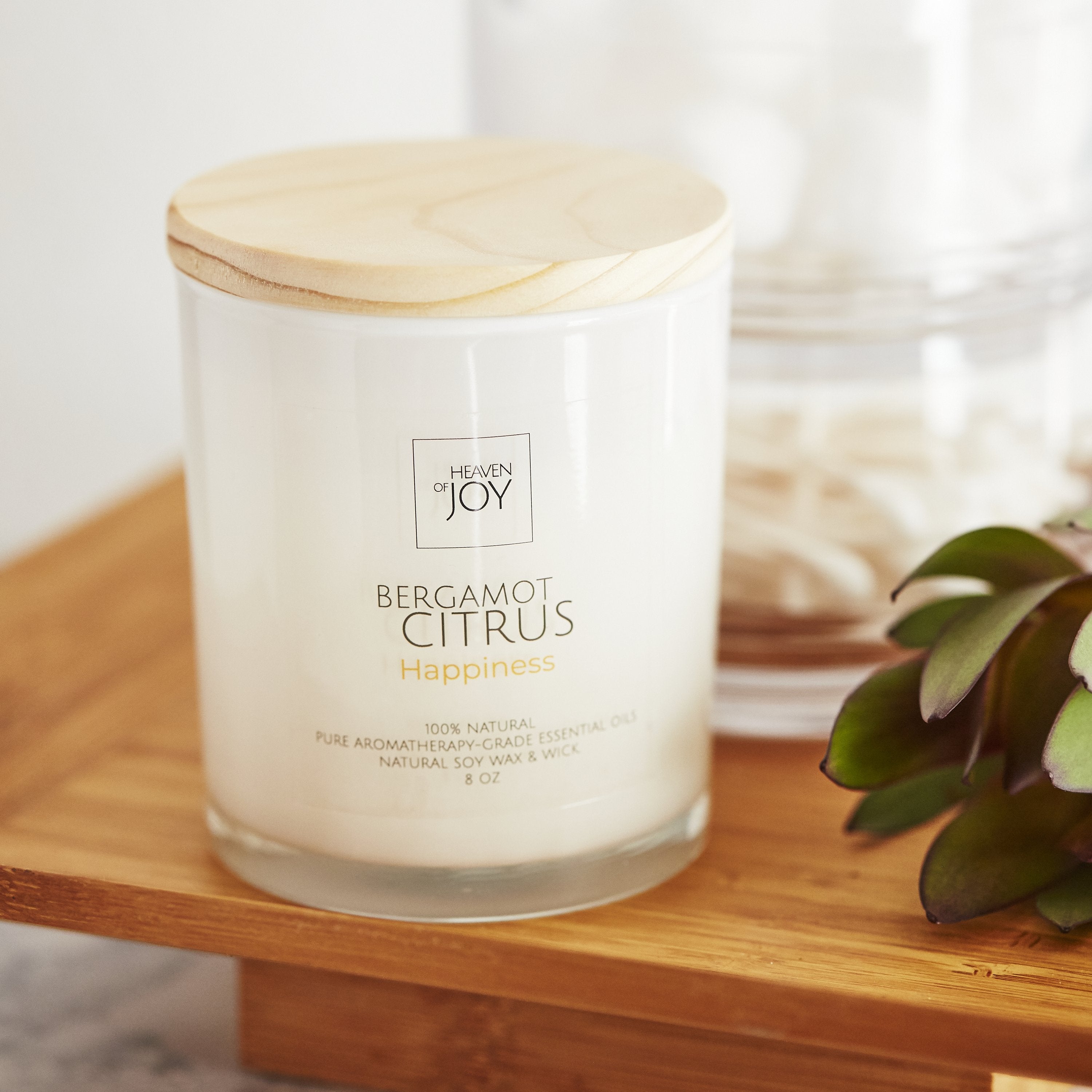 Bergamot Citrus Candle - Radiant HomeLiving