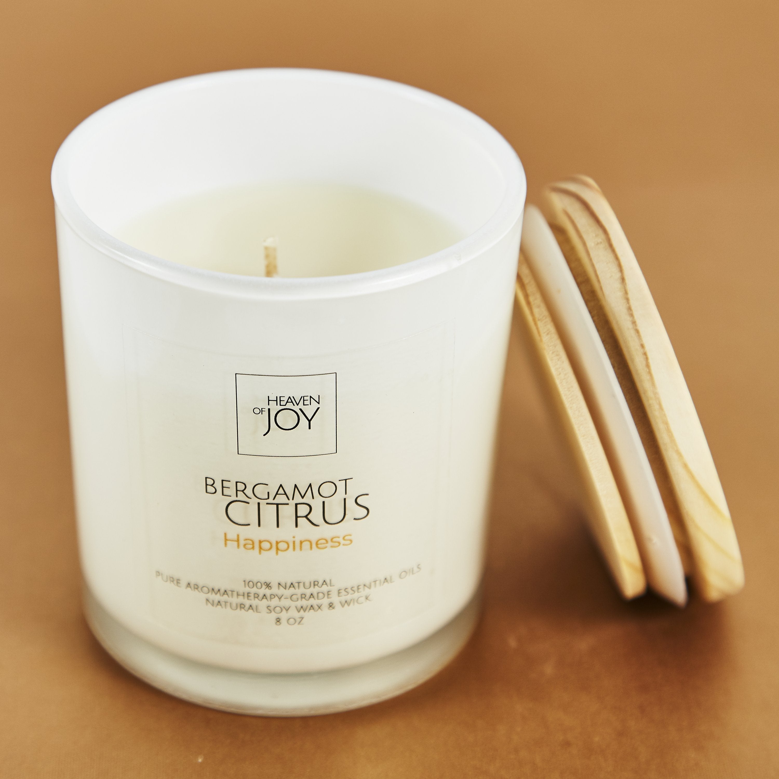 Bergamot Citrus Candle - Radiant HomeLiving