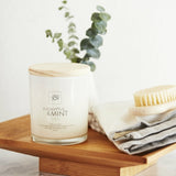 Eucalyptus & Mint Candle 100% Natural - Radiant HomeLiving