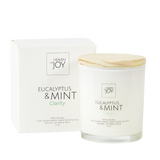 Eucalyptus & Mint Candle 100% Natural - Radiant HomeLiving