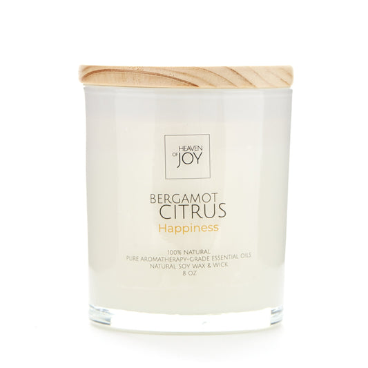 Bergamot Citrus Candle - Radiant HomeLiving