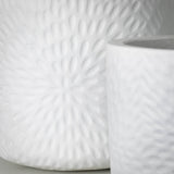 Contempo White Pots - Radiant HomeLiving